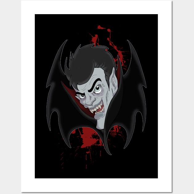 Vampire Madness Wall Art by schockgraphics